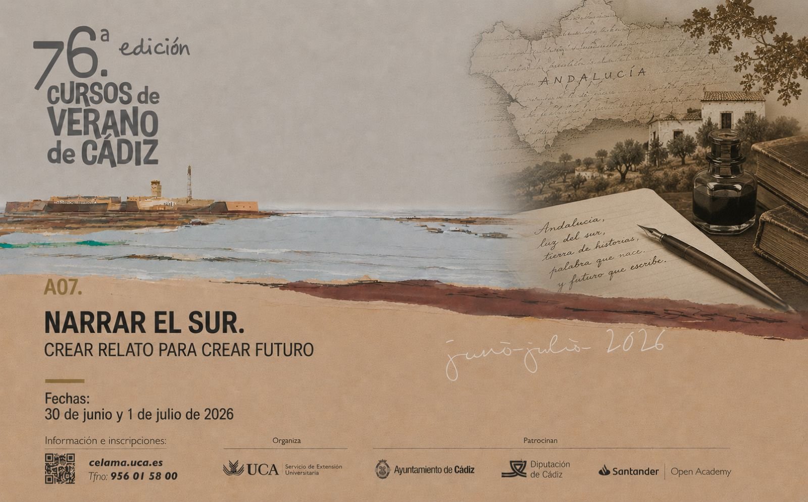El seminario ‘Narrar el Sur’ en Cádiz redefine la identidad andaluza