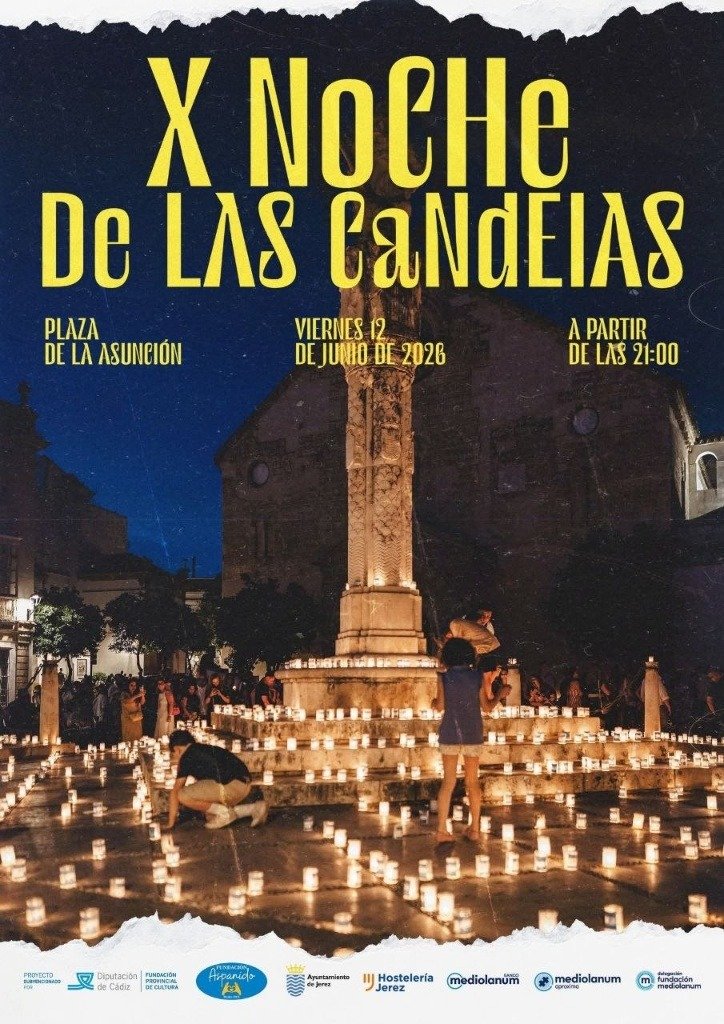 X Noche de las Candelas en Jerez con Paco Lobatón y Beatriz Trapote