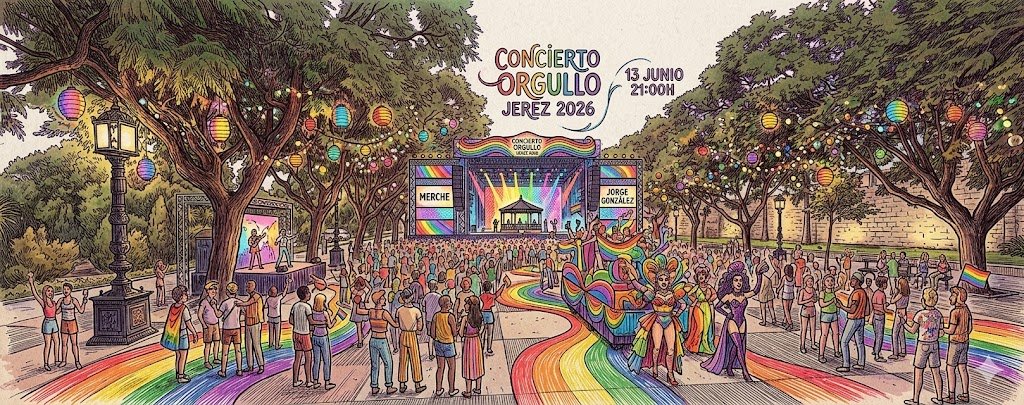 Merche y Laura Gallego lideran el Concierto del Orgullo en Jerez 2026