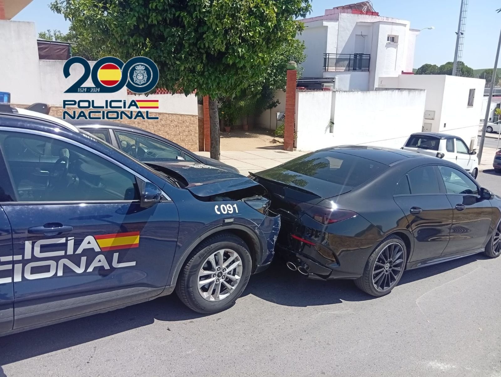 Detención por narcotráfico en Jerez de la Frontera tras una huida temeraria