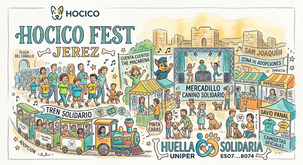 El Hocico Fest en Jerez llenará San Joaquín de solidaridad animal
