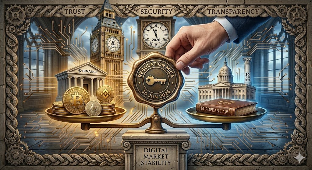 ¿Qué cambiará en Binance y tus criptomonedas este 30 de junio por MiCA?