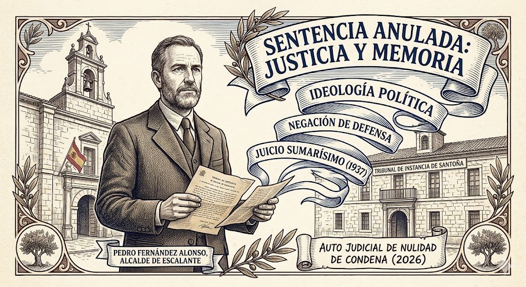 Justicia histórica: Un tribunal anula la condena a muerte de Pedro Fernández Alonso