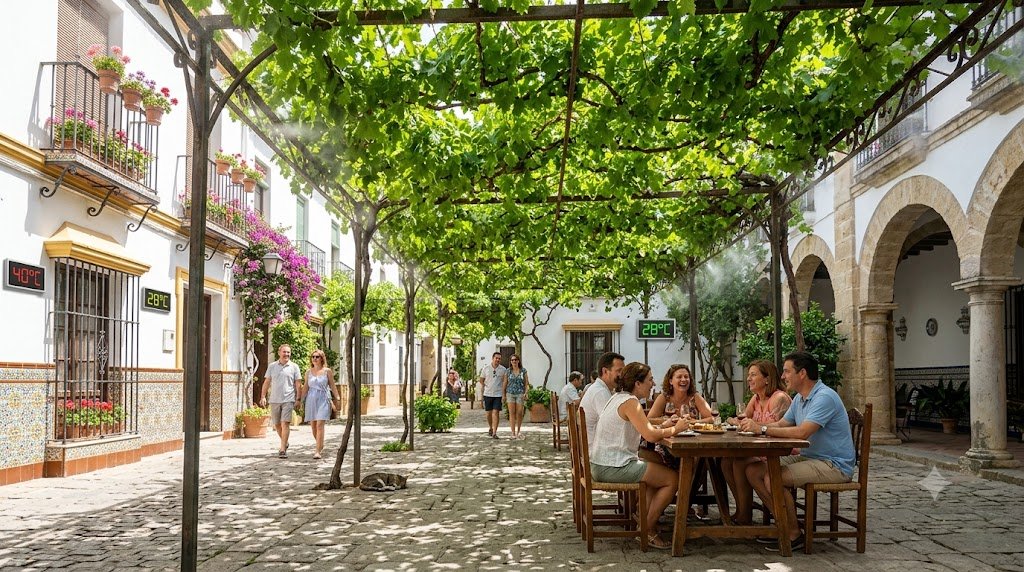 ¿Cómo reducir 12ºC el calor en tu patio sin usar toldos?