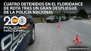 Cuatro detenidos en el festival Floridance de Rota tras un gran despliegue de la Policía Nacional