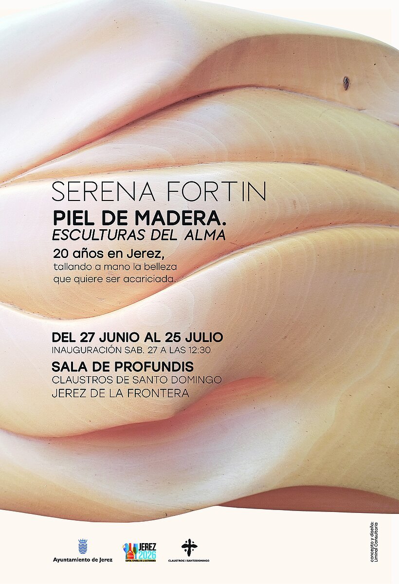 exposición de escultura de Serena Fortin en Jerez