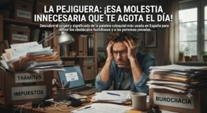 Qué es la pejiguera: Significado, origen y uso correcto del término