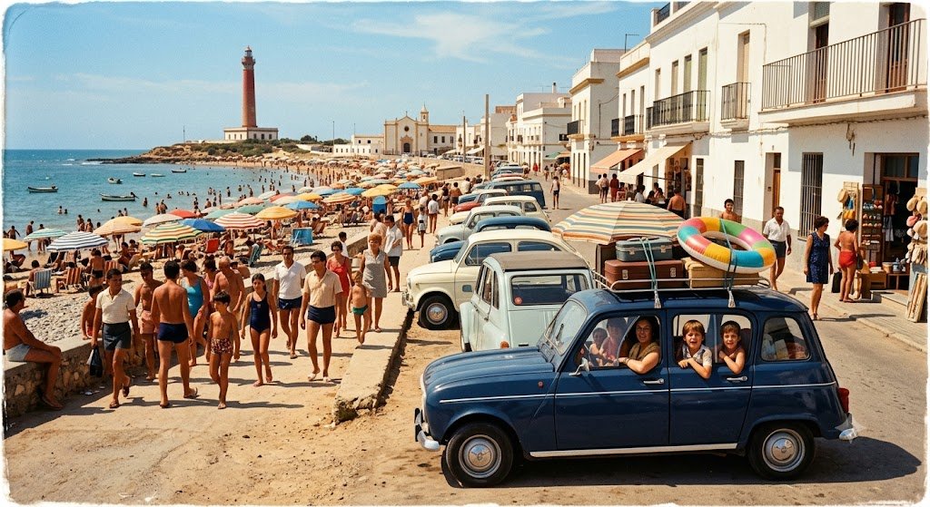 ¿Por qué el Renault 4L era el rey de las vacaciones vintage en Chipiona de los años 70? El secreto de su éxito mecánico