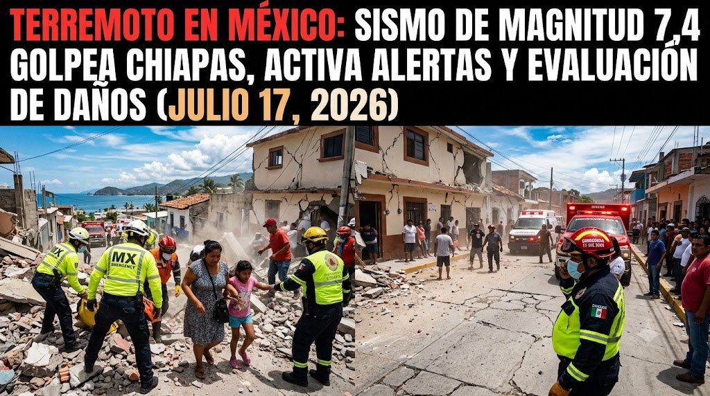 terremoto en México