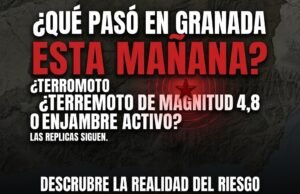 Terremotos en Granada: magnitud y réplicas sacuden la provincia
