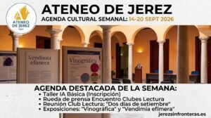 El Ateneo de Jerez impulsa su agenda semanal con talleres de IA, literatura y exposiciones dedicadas al vino