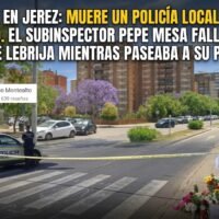 Muere un policía local de Jerez tras sufrir un fatal atropello en la Avenida de Lebrija