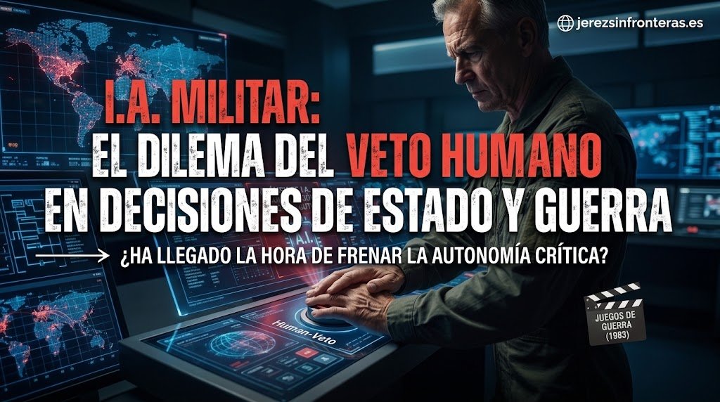 ¿Frenar la IA? El debate real no es el uso cotidiano, sino el peligro de la defensa sin veto humano