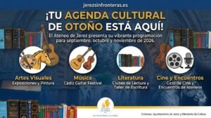El Ateneo de Jerez despliega su gran agenda de otoño con exposiciones, música y literatura