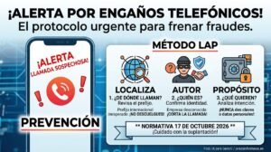 Alerta por engaños en llamadas sospechosas: el protocolo urgente para frenar a los estafadores