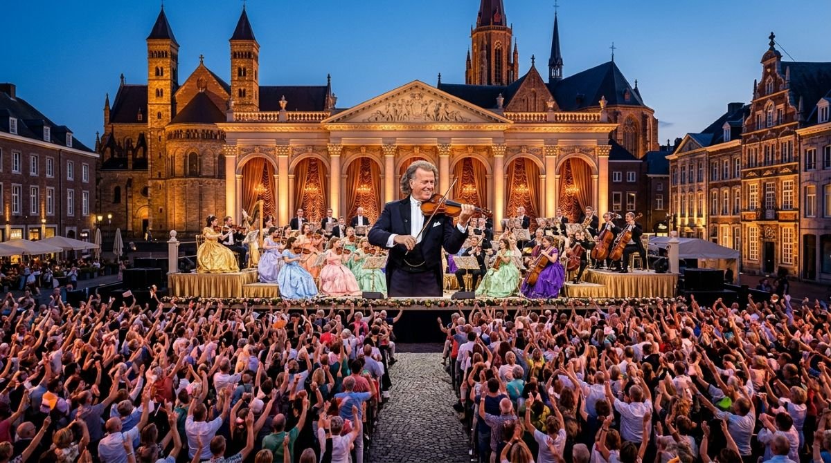 El histórico concierto en el que Los del Río y André Rieu hicieron bailar la Macarena a toda Maastricht