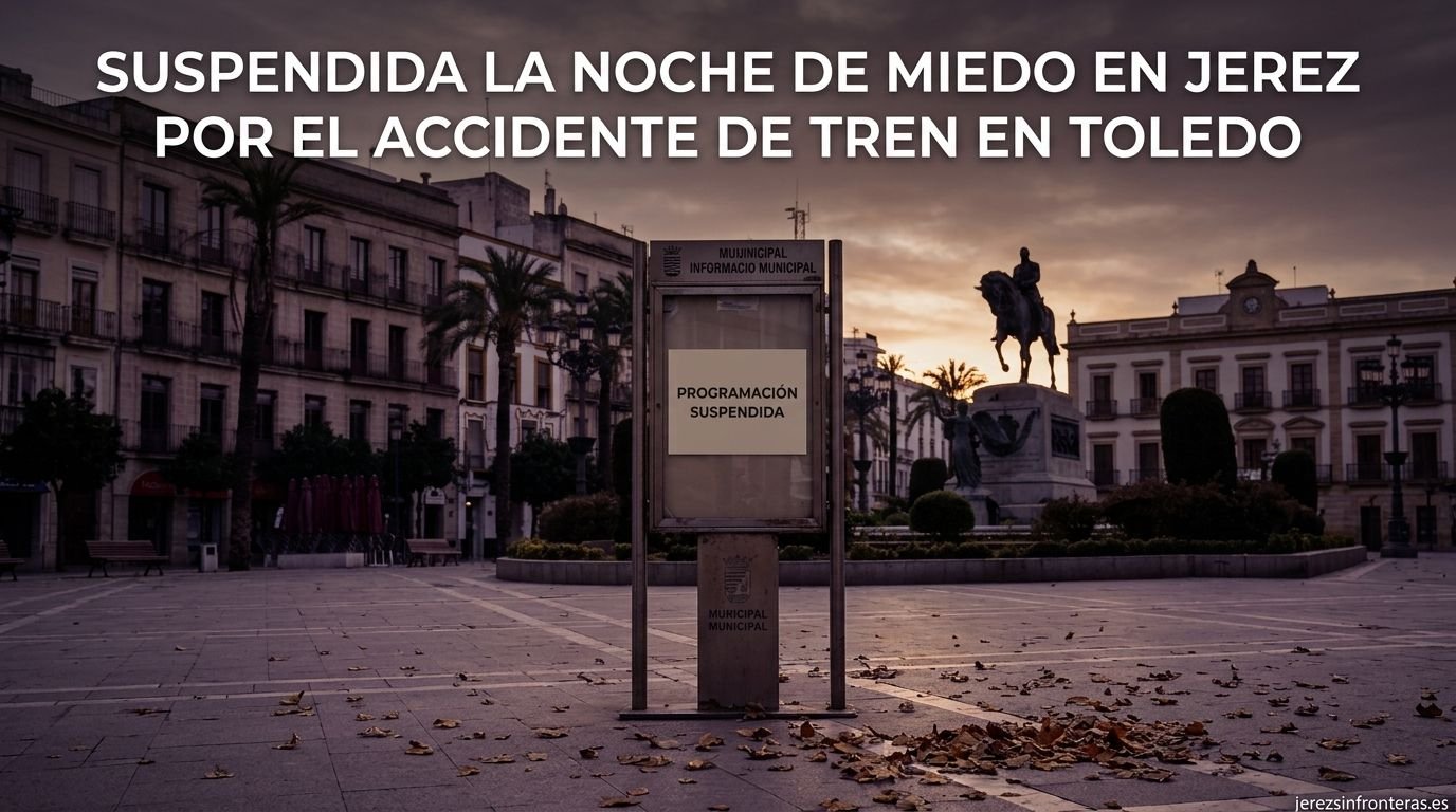 El Ayuntamiento cancela la agenda de la Noche de Miedo 2026 tras el accidente de tren en Toledo